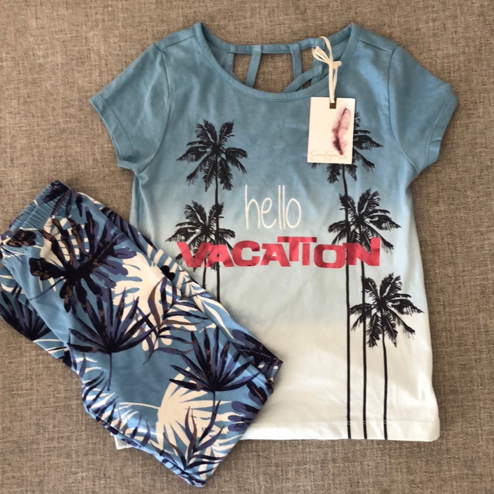 Girls Jessica Simpson Shirt and Leggings